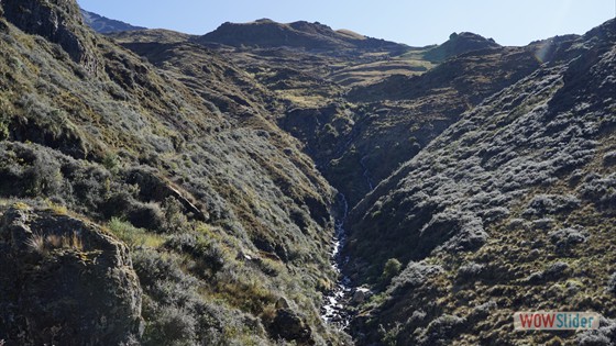 Richtung  Punta-Tapush-4800m